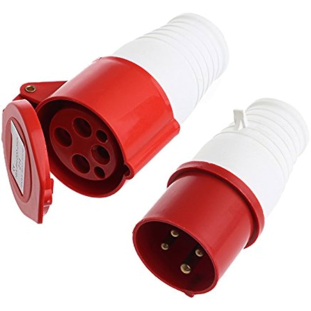 Industrial 16A Plug & Socket | Durable Electrical Connection for Industry - Supply Master Accra, Ghana Switches & Sockets Buy Tools hardware Building materials