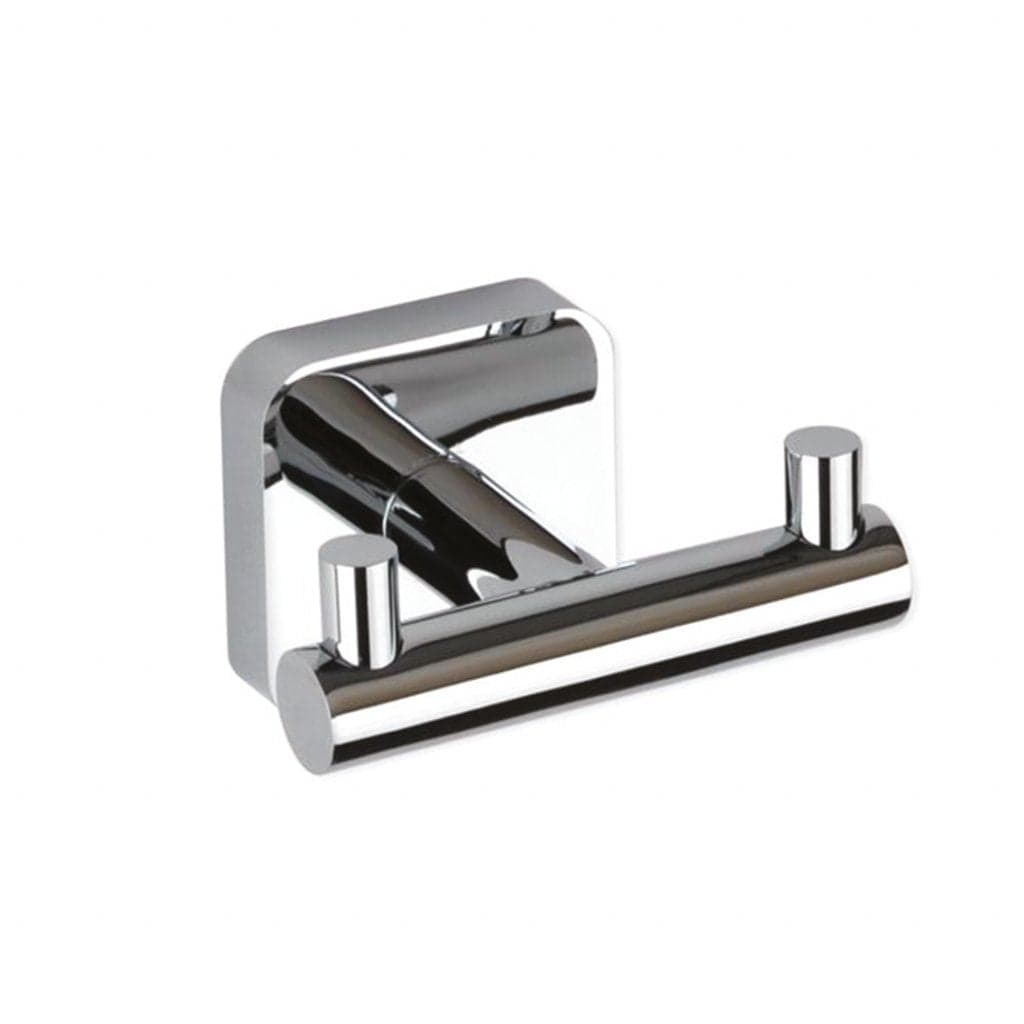 Shop Bathroom Brass Chrome Plated Double Robe Hook - N5554-2 | Buy Online at Supply Master Accra, Ghana Bathroom Accessories Buy Tools hardware Building materials