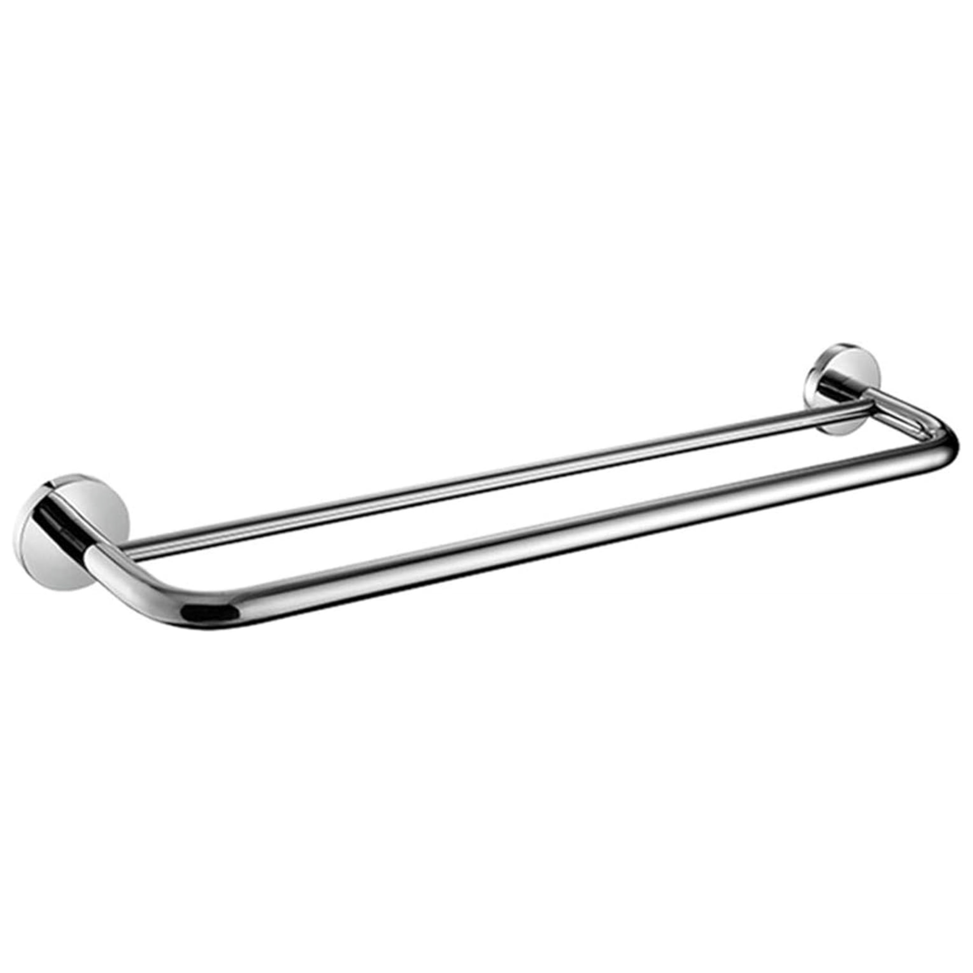 Shop Bathroom Stainless Steel Two Bar Towel Rack - L1048 | Buy at Supply Master Accra, Ghana Bathroom Accessories Buy Tools hardware Building materials