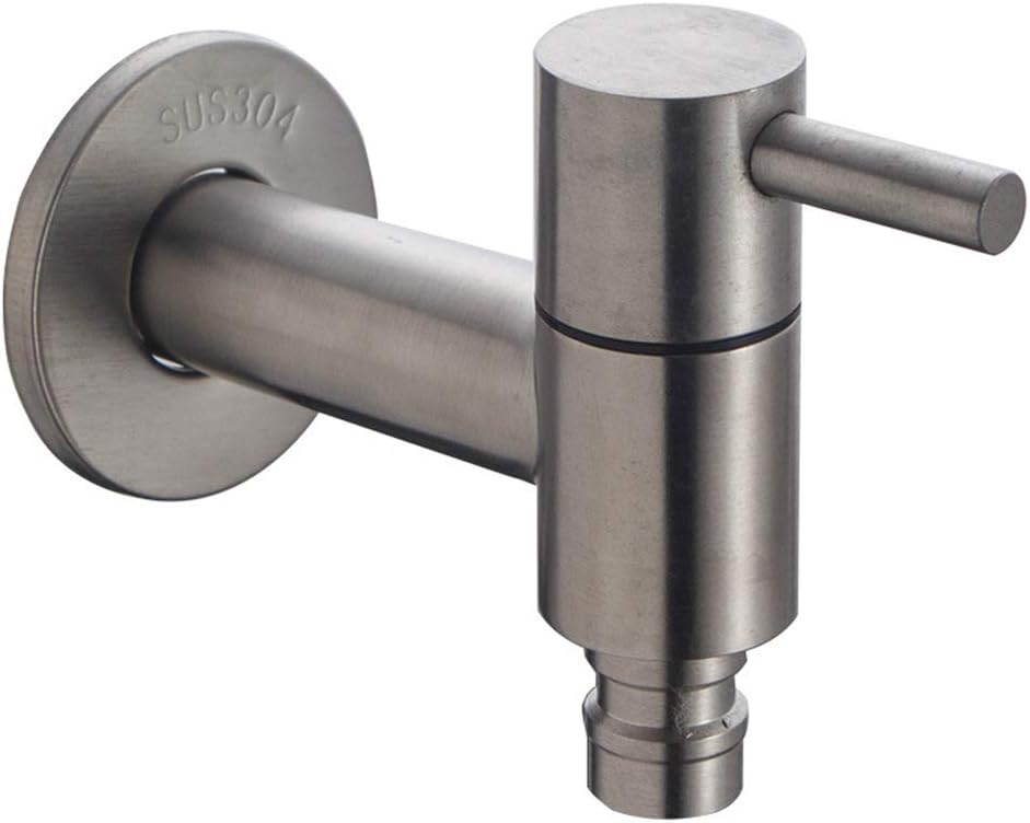Buy Stainless Steel Cold Water Angle Valve Adapter Connector Faucet - S02004BN | Shop at Supply Master Accra, Ghana Bathroom Faucet Buy Tools hardware Building materials