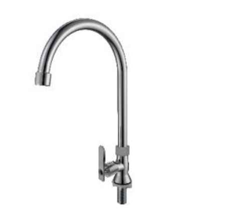 Buy Chrome Deck-Mounted Cold Kitchen Sink Faucet Tap - Z-1006 | Shop at Supply Master Accra, Ghana Kitchen Tap Buy Tools hardware Building materials