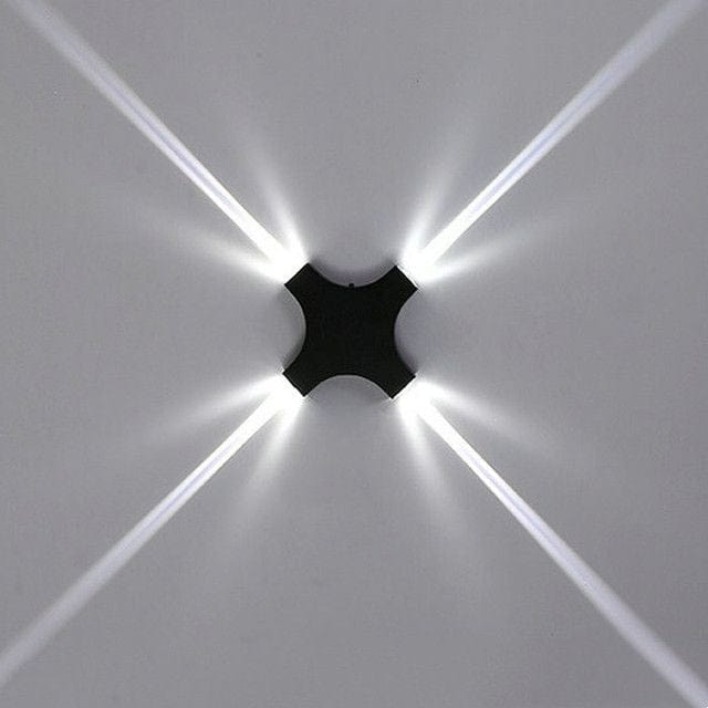 Shop LED Cross 4-Way Wall Light 3W - HY-W8002 | Buy Online at Supply Master Accra, Ghana Lamps & Lightings Buy Tools hardware Building materials