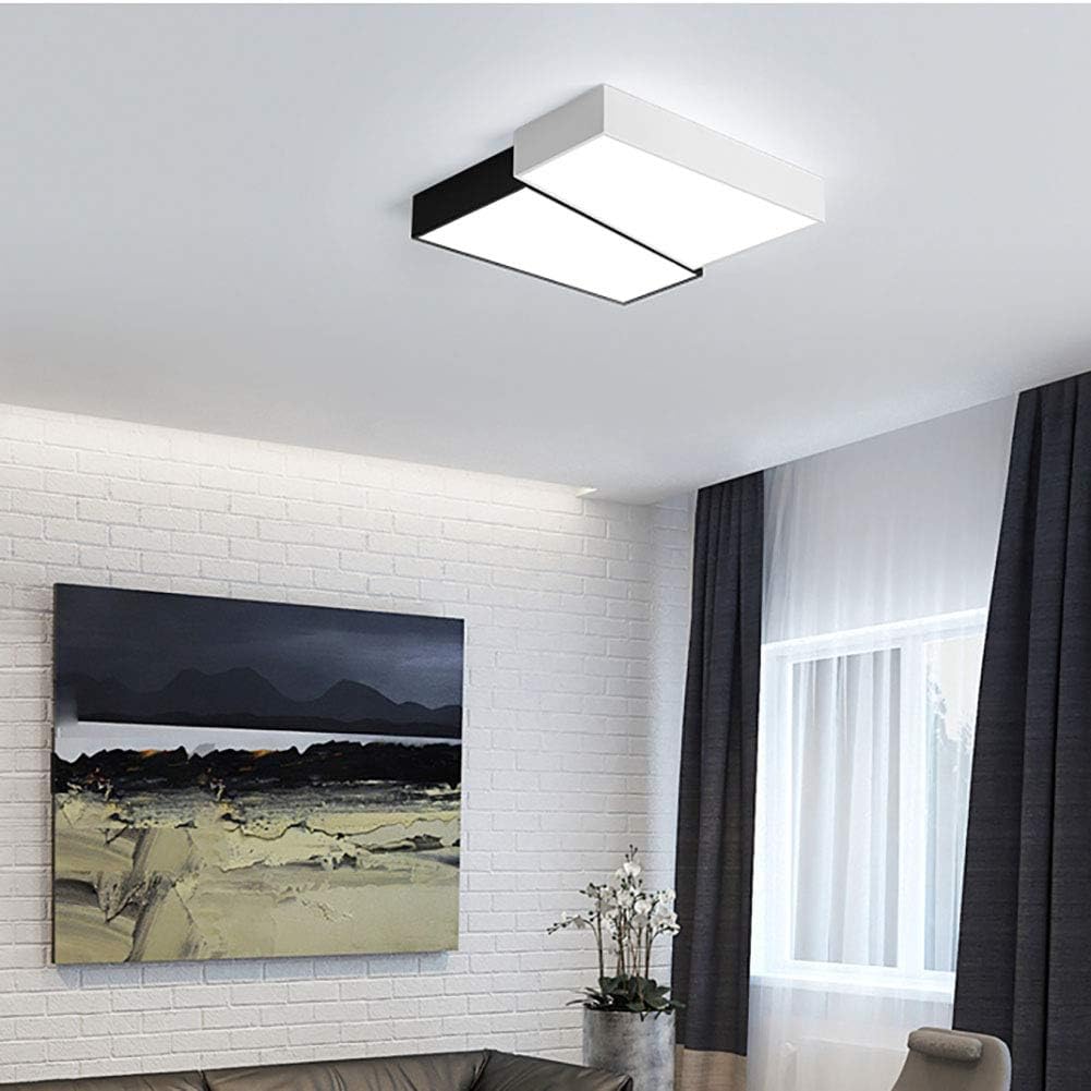 Buy LED Modern Black & White Square Ceiling Light 55cm - WX-C9 | Shop at Supply Master Accra, Ghana Lamps & Lightings Buy Tools hardware Building materials
