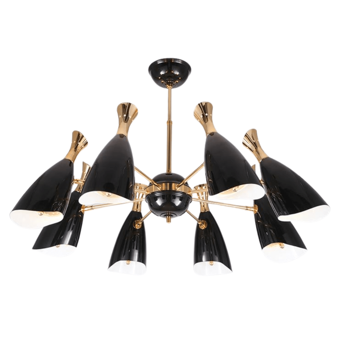 Buy Luxury Modern LED Horn-Shaped 8 Heads Ceiling Pendant Chandelier 100cm - CL-15-8 | Shop at Supply Master Accra, Ghana Lamps & Lightings Buy Tools hardware Building materials