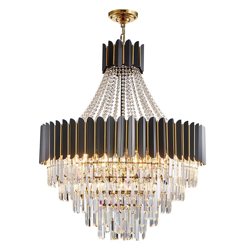Buy Luxury Modern LED Round Stainless Steel Tiered Crystal Ceiling Pendant Chandelier - 2221-Series | Shop at Supply Master Accra, Ghana Lamps & Lightings Buy Tools hardware Building materials