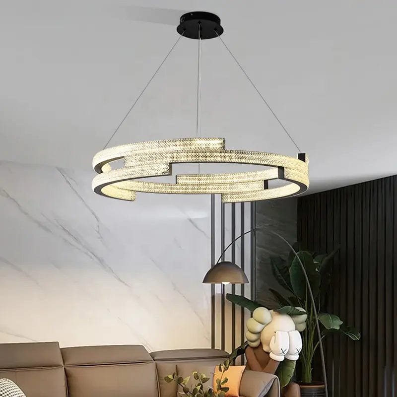 Buy Modern LED Golden Ring Ceiling Pendant Chandelier 60cm - 9733-600 | Shop at Supply Master Accra, Ghana Lamps & Lightings Buy Tools hardware Building materials