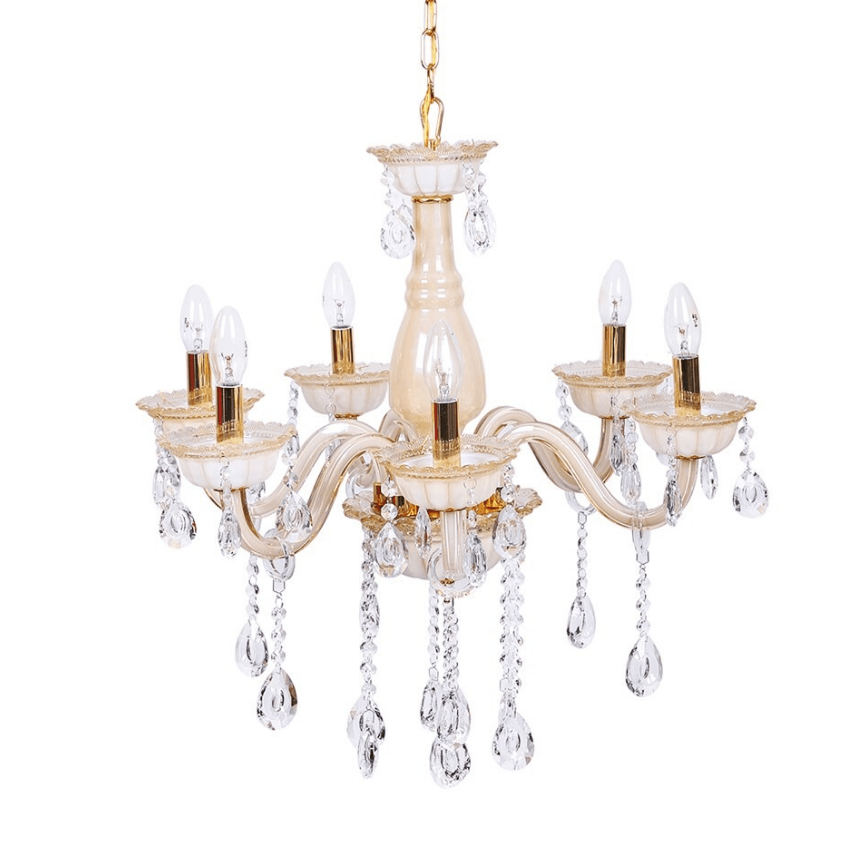 Buy Modern LED Multi-Heads Candle Style Crystal Ceiling Pendant Chandelier - 8511-Series | Shop at Supply Master Accra, Ghana Lamps & Lightings Buy Tools hardware Building materials