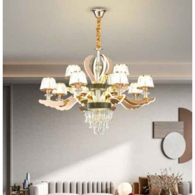 Buy Modern LED Multi-Heads Crystal Ceiling Pendant Chandelier - 6189-Series | Shop at Supply Master Accra, Ghana Lamps & Lightings Buy Tools hardware Building materials