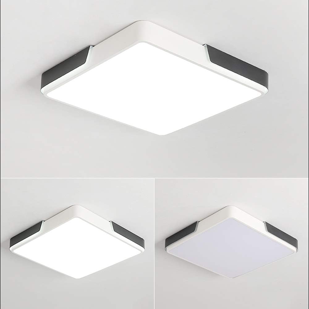 Buy Modern LED Square Black & White Flush Mount Ceiling Light 50cm - WX-C17 | Shop at Supply Master Accra, Ghana Lamps & Lightings Buy Tools hardware Building materials