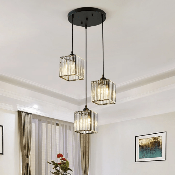 Buy Modern LED Single Head Crystal Ceiling Pendant Chandelier - PL006/1 | Shop at Supply Master Accra, Ghana Lamps & Lightings Buy Tools hardware Building materials
