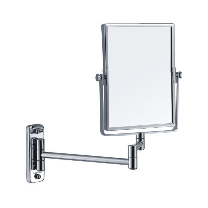 Shop Bathroom Adjustable Rectangular Vanity Magnifying Mirror - LS-11 | Buy Online at Supply Master Accra, Ghana Shower Caddy & Mirror Buy Tools hardware Building materials