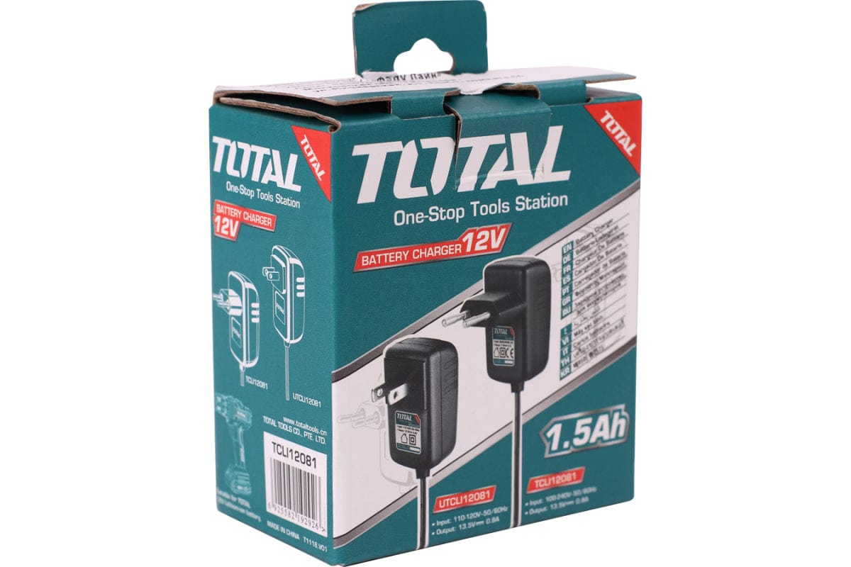 Total 12V Charger - TCLI12081 | Supply Master Accra, Ghana Batteries & Chargers Buy Tools hardware Building materials