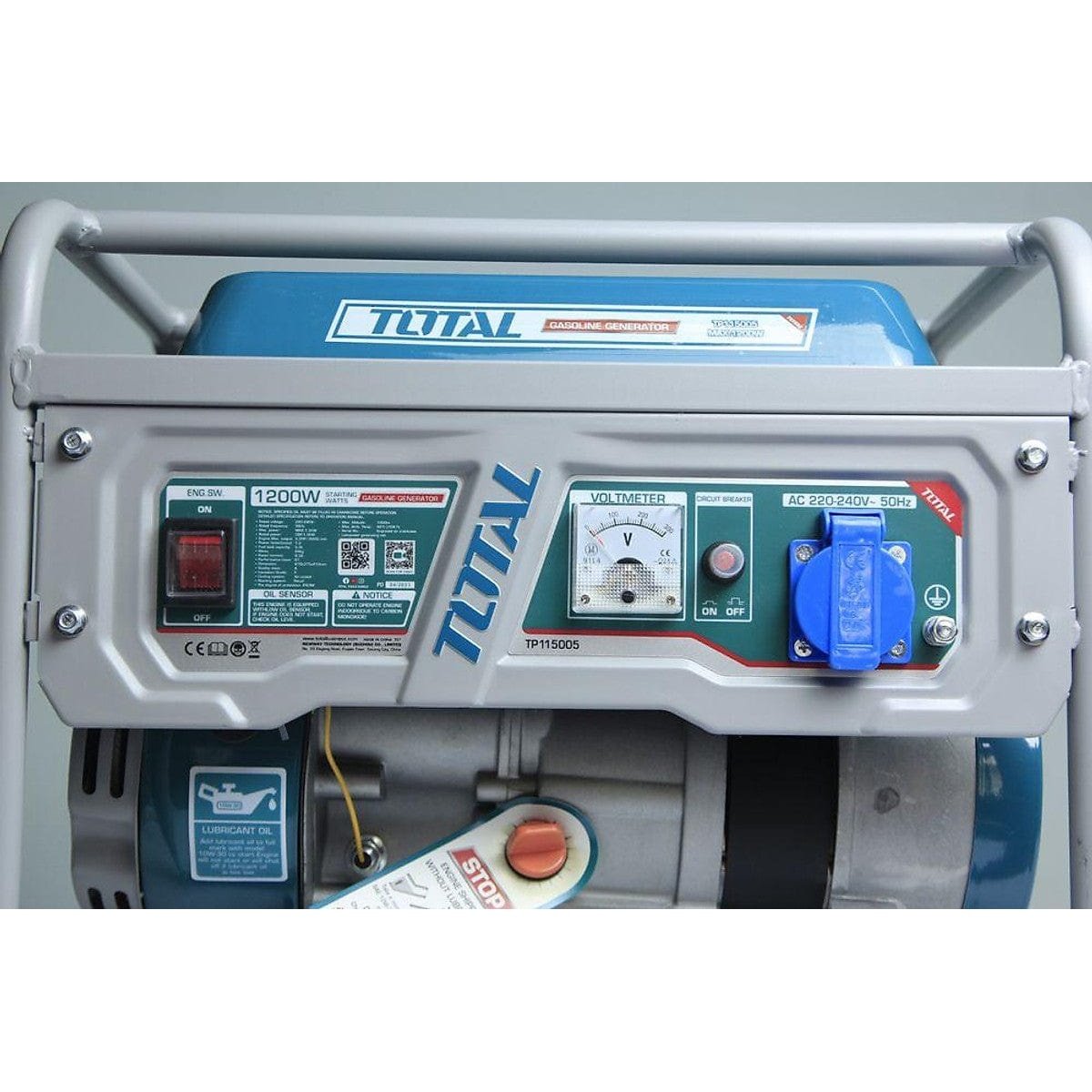 Experience reliable power on the go with the Total Gasoline Generator 1200W (TP115005) at SupplyMaster.store in Ghana. Generator Buy Tools hardware Building materials