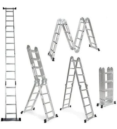 Total Multi-Purpose Aluminum Ladder 4x4 - THLAD04441 | Supply Master | Accra, Ghana Ladder Buy Tools hardware Building materials