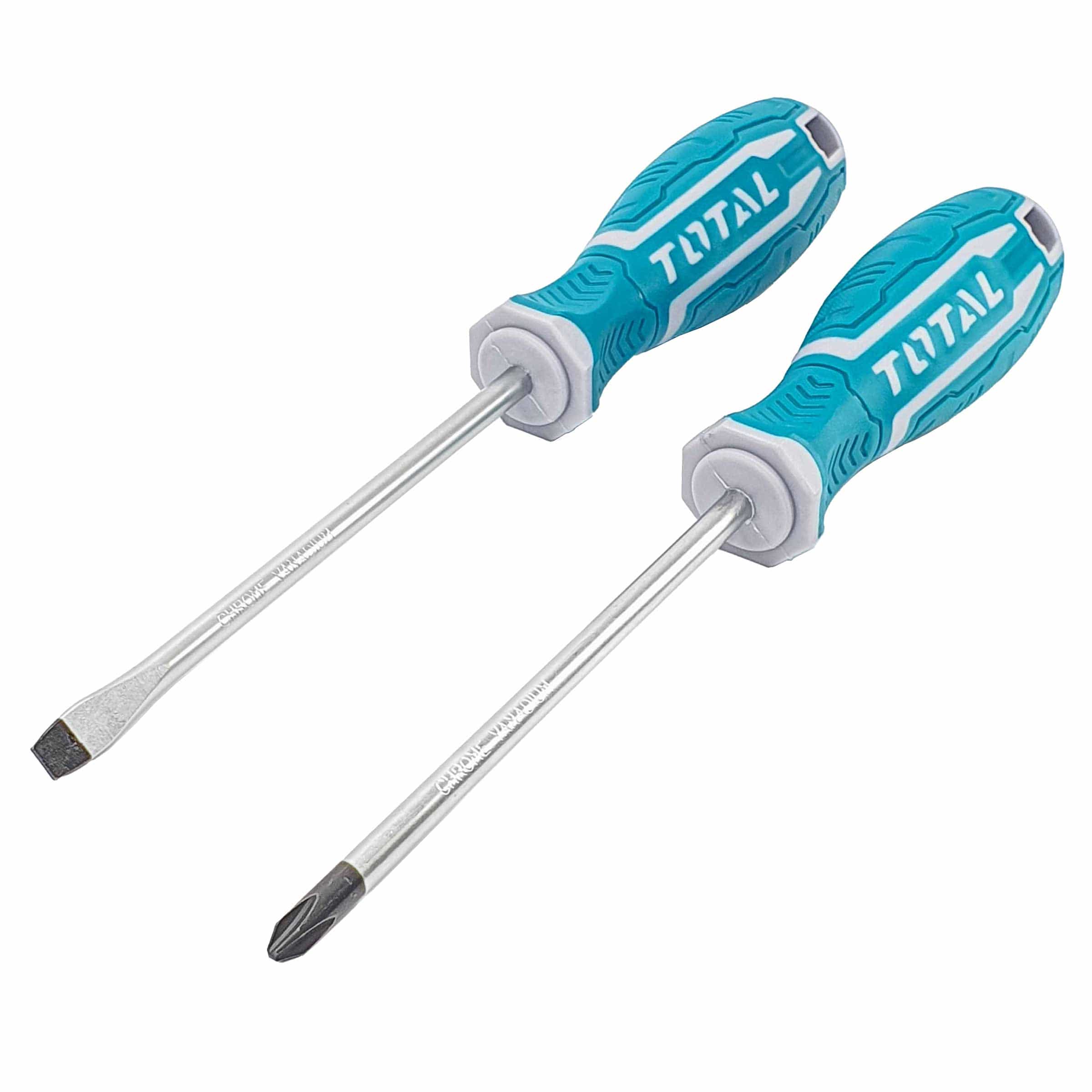 Total 2 Pieces Screwdriver Set - THT250201 | Supply Master Accra, Ghana Screwdrivers Buy Tools hardware Building materials