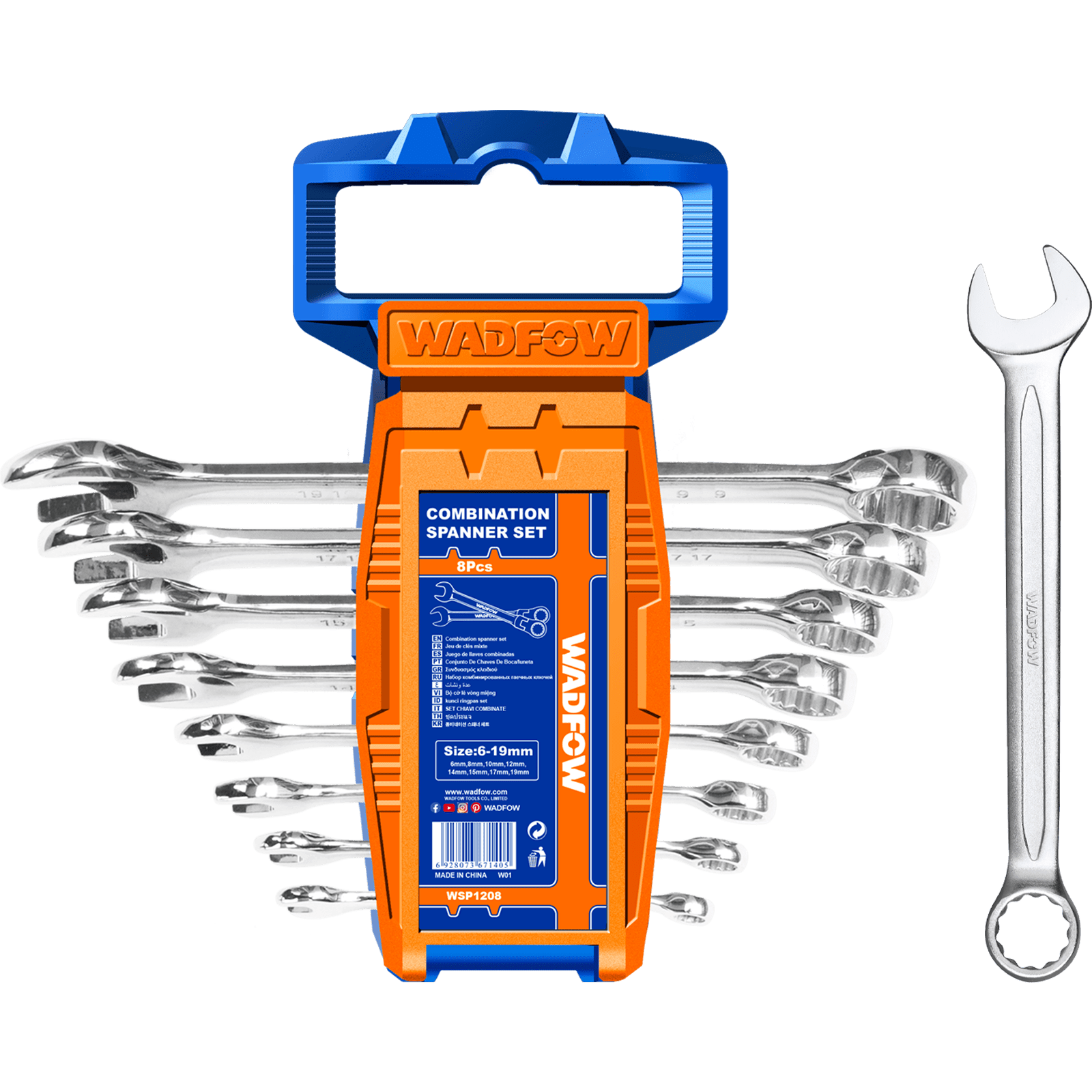 Total 8 Pieces Combination Spanner Set - THT102286 | Supply Master Accra, Ghana Wrenches Buy Tools hardware Building materials