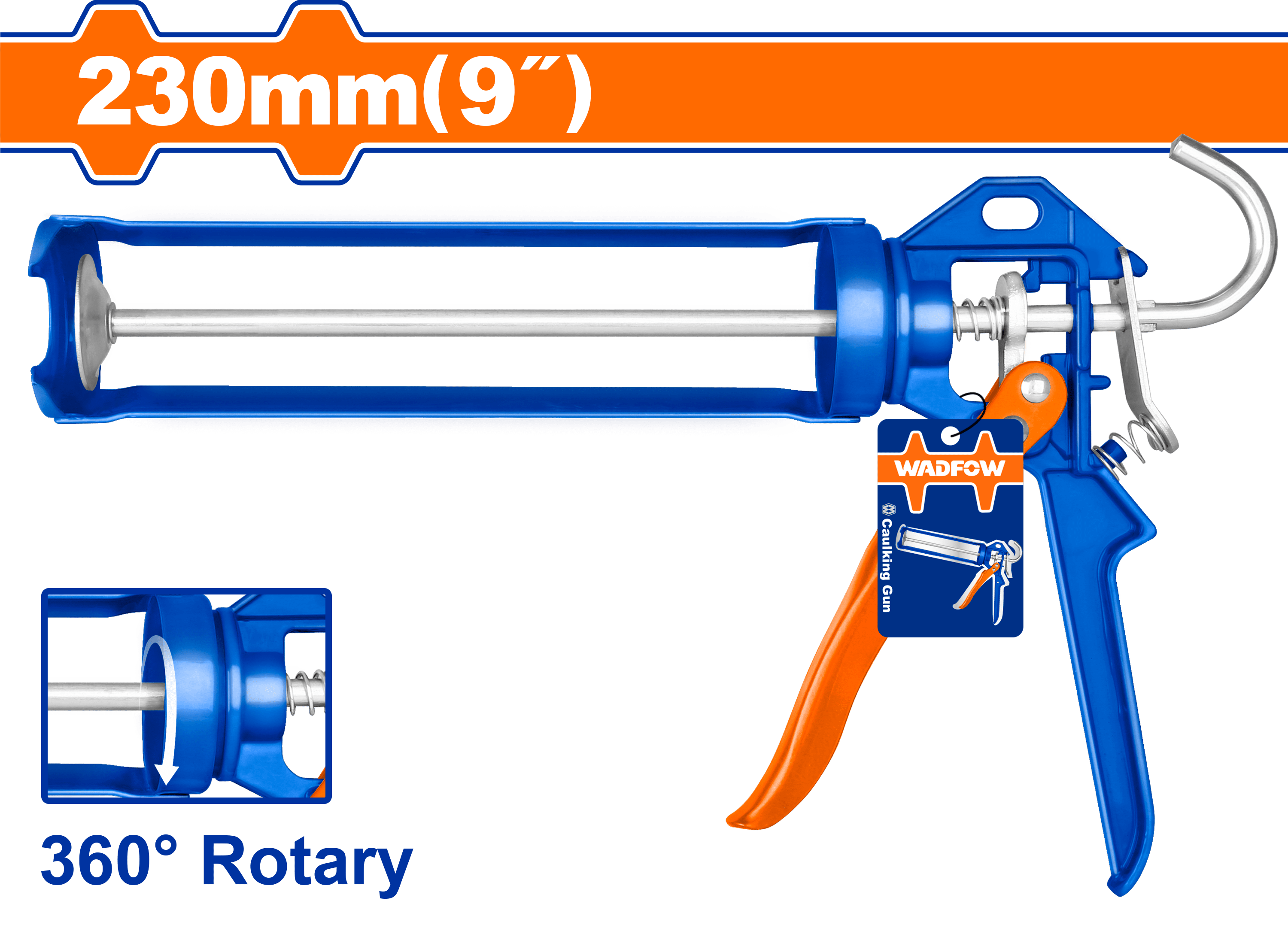 Buy Wadfow 9-Inch Rotary Caulking Gun Online in Accra, Ghana | Supply Master Caulking Gun Buy Tools hardware Building materials