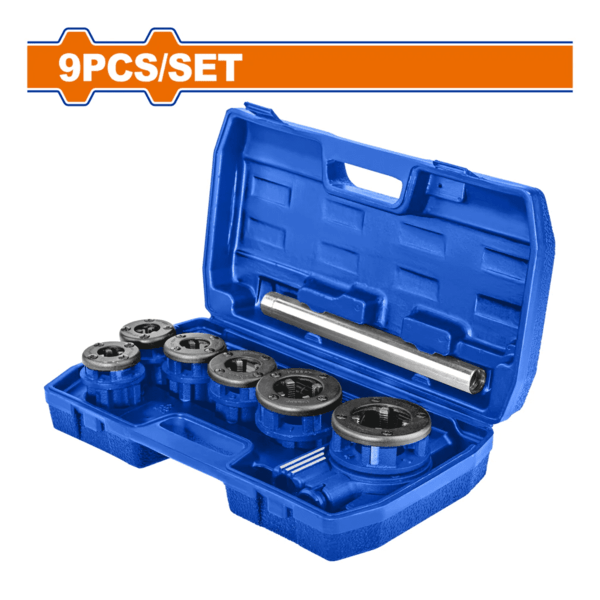 Efficiently thread PVC pipes with the Wadfow 9 Pcs PVC Pipe Threading Set - WJK1D61. Shop now at SupplyMaster.store Ghana! Hand Saws & Cutting Tools Buy Tools hardware Building materials