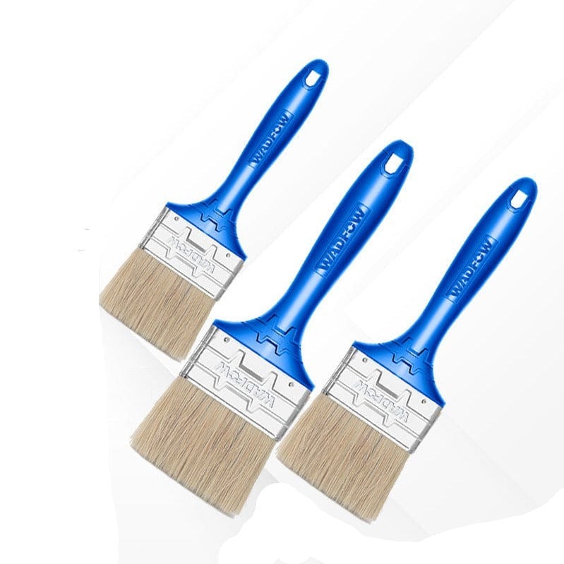 Shop Wadfow 3-Piece Oil-Based Paint Brush Set with Plastic Handles Online in Accra, Ghana | Supply Master Paint Tools & Equipment Buy Tools hardware Building materials