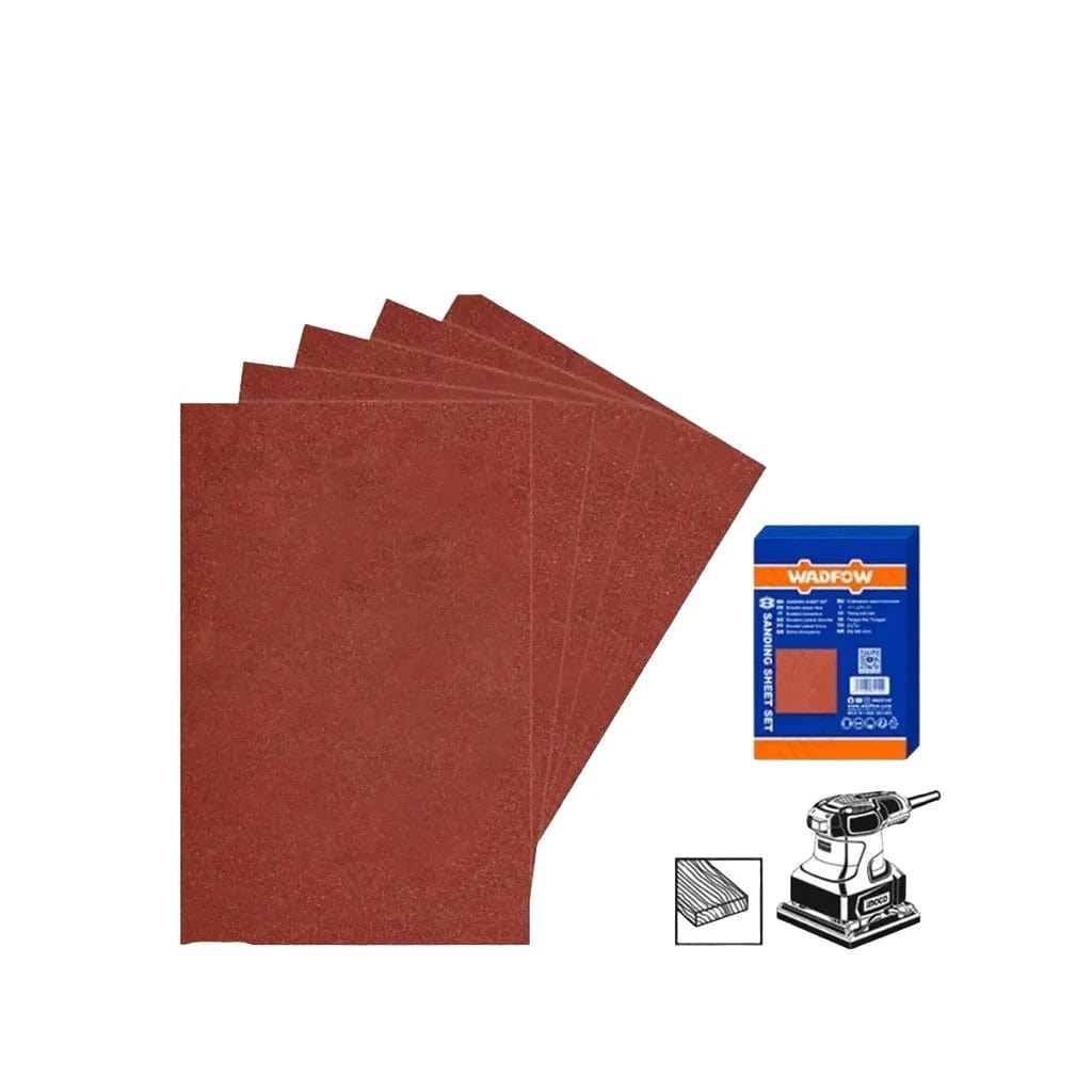 Wadfow 50Pcs/Set Sand Paper 230x280mm - P150 & P240 | Supply Master Accra, Ghana Sander Buy Tools hardware Building materials
