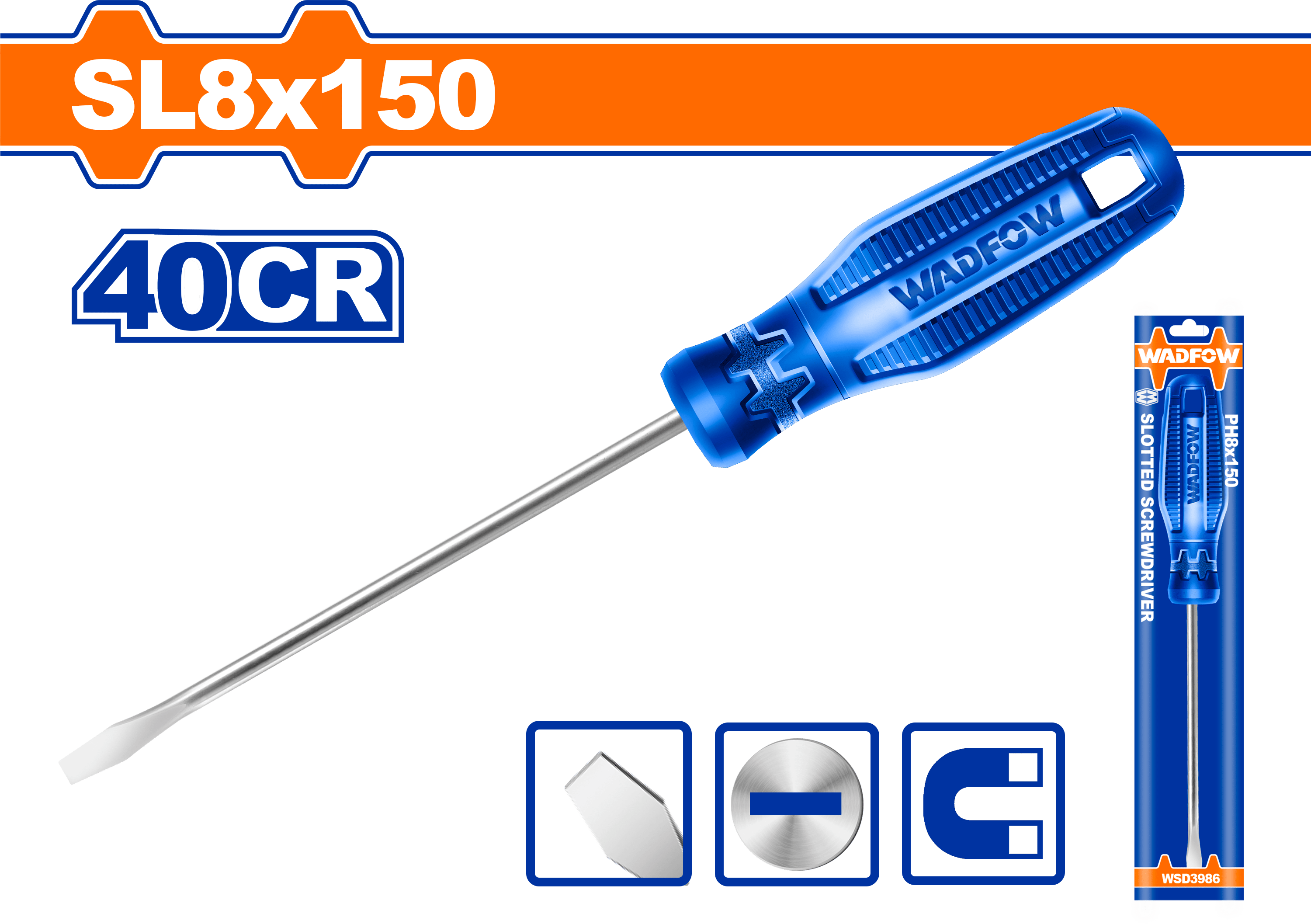 Wadfow 6.0x150mm Philips Screwdriver (WSD4926) | Supply Master Accra, Ghana Screwdrivers Buy Tools hardware Building materials