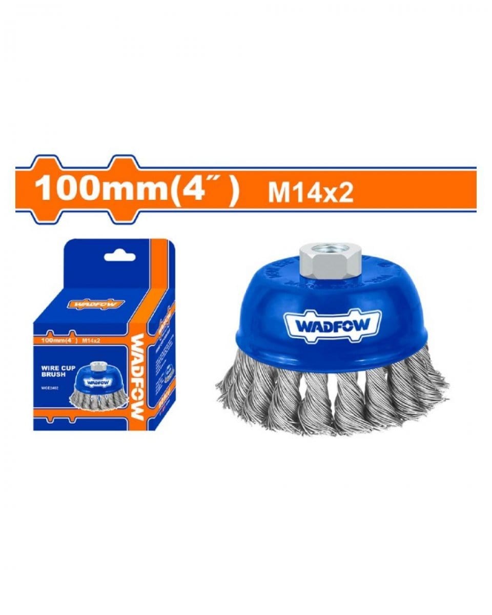 Buy Wadfow Wire Cup Brush 3" & 4" (WCE2401 & WCE2402) Online in Accra, Ghana | Supply Master Wire Wheels & Brushes Buy Tools hardware Building materials