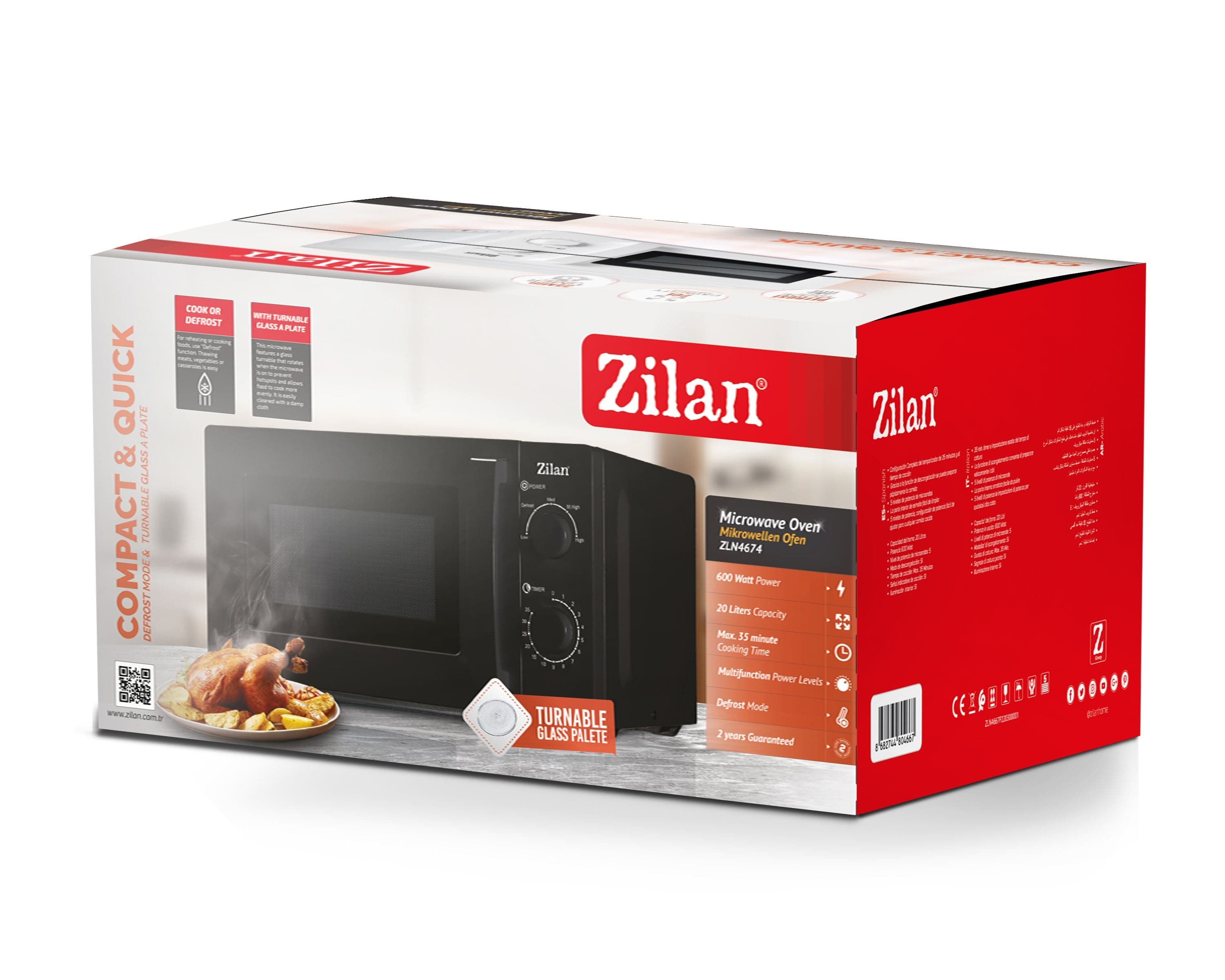 Buy Zilan 20L Microwave Oven 600W - ZLN4674 | Supply Master Accra, Ghana Kitchen Appliances Buy Tools hardware Building materials
