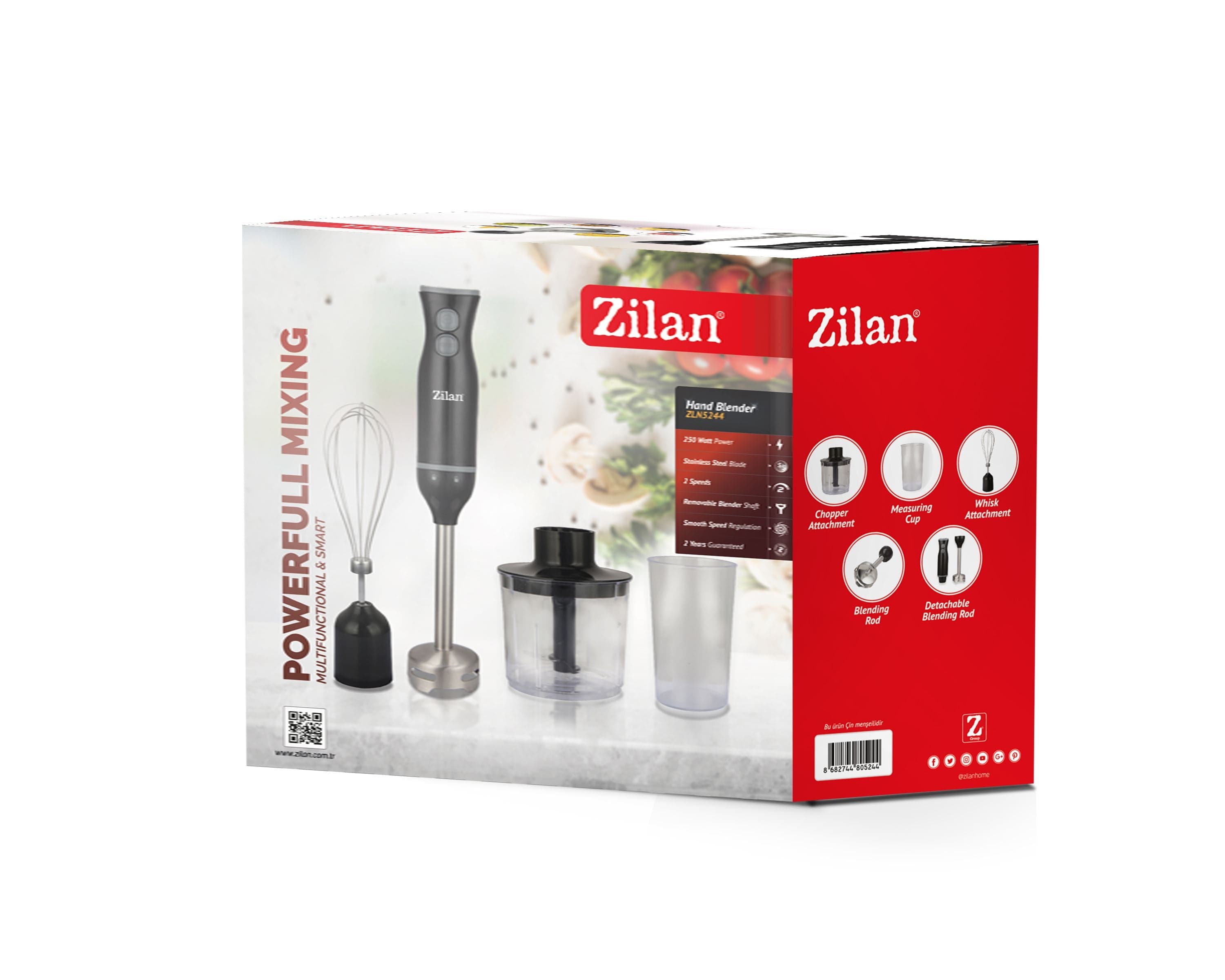 Buy Zilan 4-Pieces Hand Blender Set 250W - ZLN5244 | Supply Master Accra, Ghana Kitchen Appliances Buy Tools hardware Building materials