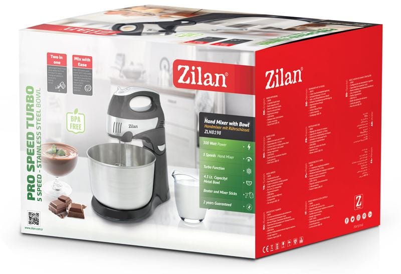 Buy Zilan Hand Mixer with Bowl 300W - ZLN8198 | Supply Master Accra, Ghana Kitchen Appliances Buy Tools hardware Building materials