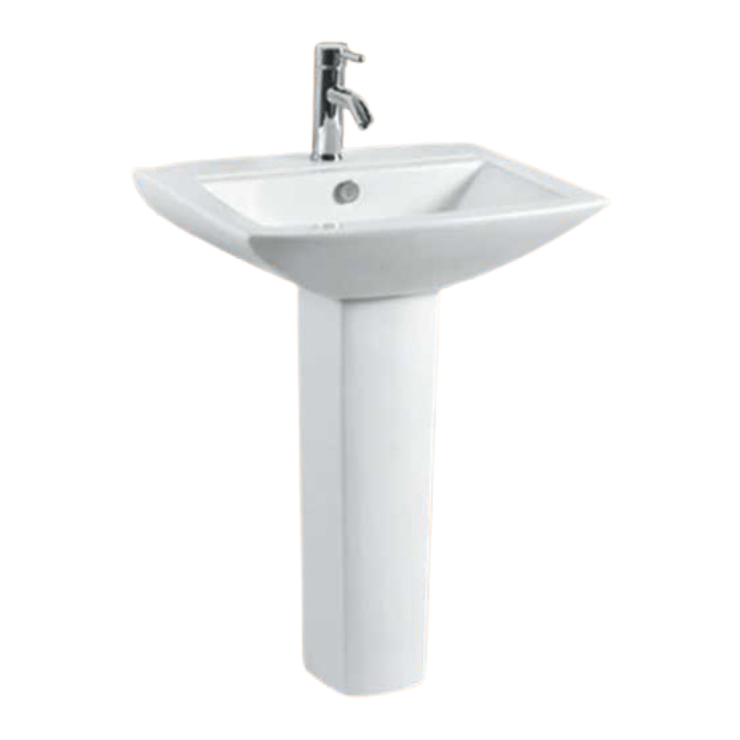 Buy Zotto Full Pedestal Wash Hand Basin 630x460x820mm - ZT-135 | Shop at Supply Master Accra, Ghana Bathroom Sink Buy Tools hardware Building materials