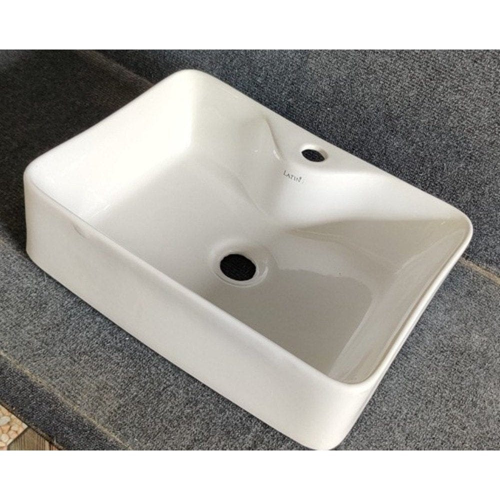 Buy Zotto Rectangular Countertop Wash Hand Basin 400x300x130mm - ZT-8098B | Shop at Supply Master Accra, Ghana Bathroom Sink Buy Tools hardware Building materials