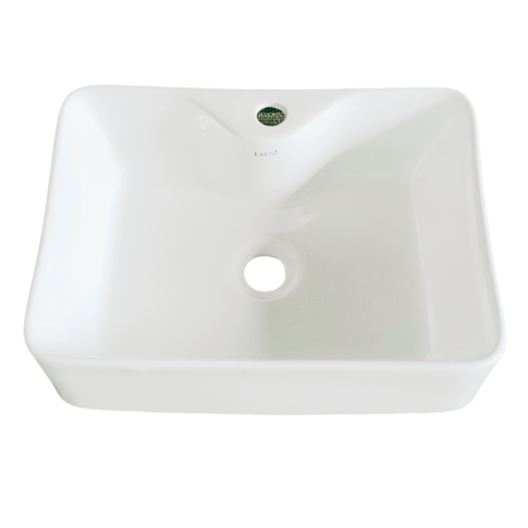 Buy Zotto Rectangular Countertop Wash Hand Basin 400x300x130mm - ZT-8098B | Shop at Supply Master Accra, Ghana Bathroom Sink Buy Tools hardware Building materials