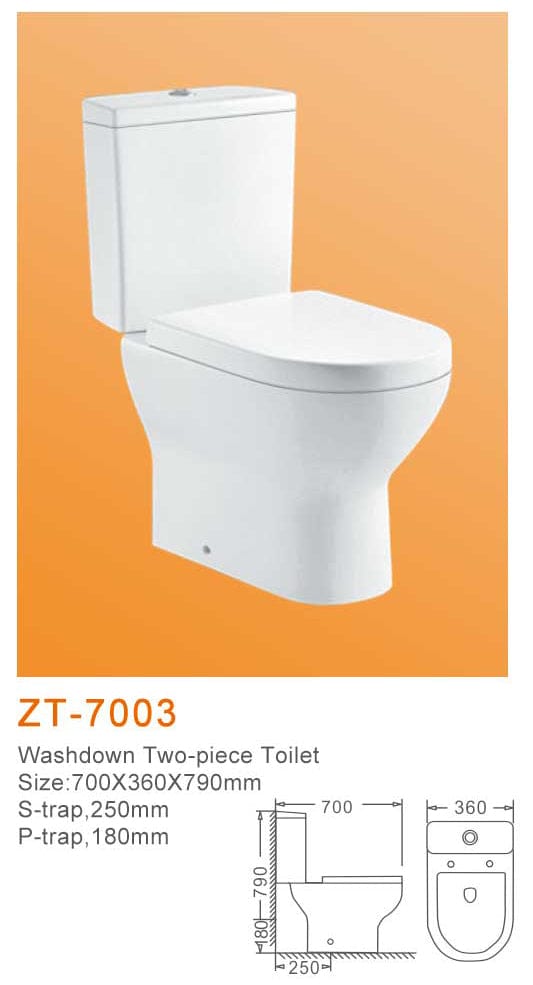 Buy Zotto Two-piece Washdown Toilet Water Closet P-Trap 180mm - ZT-7003 | Shop at Supply Master Accra, Ghana Toilet & Urinal Buy Tools hardware Building materials
