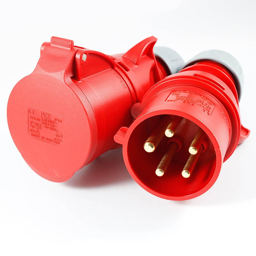 Supply Master Switches & Sockets Industrial 63A Plug & Socket