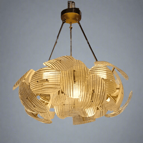 Supply Master Pendant & Chandeliers Luxury G9 Glass Mold Chandelier