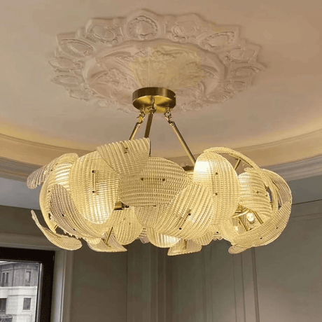 Supply Master Pendant & Chandeliers Luxury G9 Glass Mold Chandelier