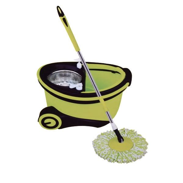 Supply Master Janitorial & Cleaning Mop with Bucket & Wheels