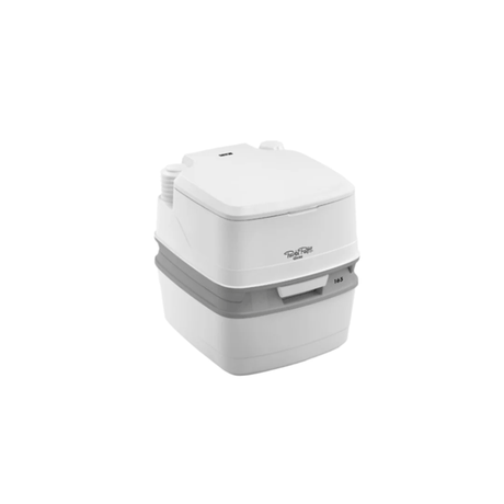 Supply Master Toilet & Urinal Thetford Outdoor Portable Toilet 21L Porta-Potty for Camping, Travel, indoor & Other Recreation - PORTA POTTI 165