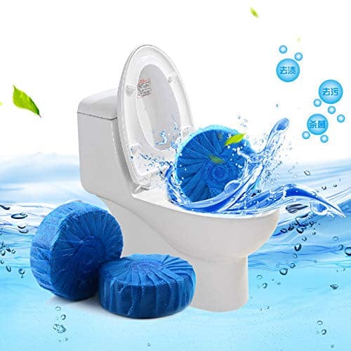 Supply Master Janitorial & Cleaning Toilet Cleaner Tablet for Water Closet - 10 Pieces