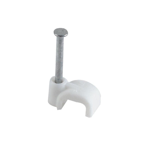 Supply Master Fasteners Tower Flat Plastic Cable Clips