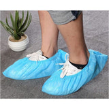 Supply Master Janitorial & Cleaning Waterproof Non-woven 100-pieces Blue Disposable Shoe Cover