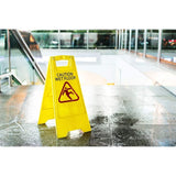 Supply Master Janitorial & Cleaning Wet Floor Caution 2-Sided Safety Sign