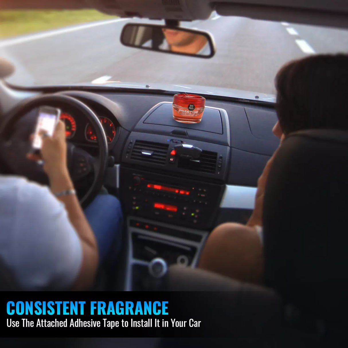 Tasotti Interior Care & Odor Control Tasotti Prestige Car Air Freshener Gel