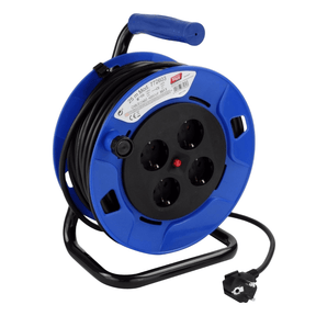 Tayg Power Management & Protection Tayg 25m Blue And Black Extensible Electric Cable Reel - 772603