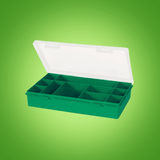 Tayg Tool Boxes Bags & Belts Tayg Plastic Tools Case With Fixed Dividers 12-11 - 061103