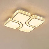 TDC Lights Lamps & Lightings LED Modern Luxury Gold Square Metal Flush Mount Ceiling Light - WX-C6