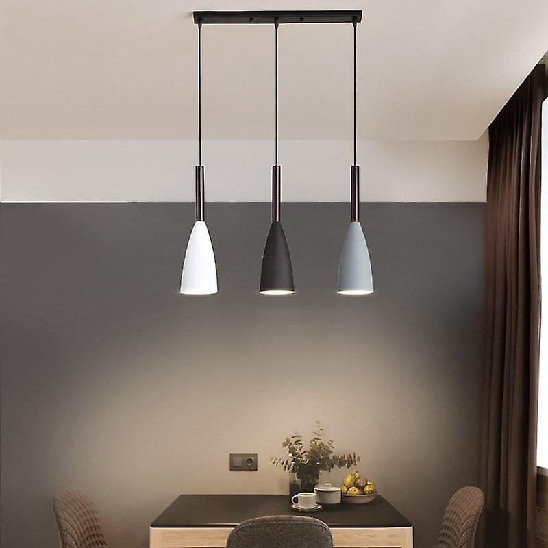 TDC Lights Lamps & Lightings Modern 3 Heads E27 Pendant Ceiling Light Fixture - A47