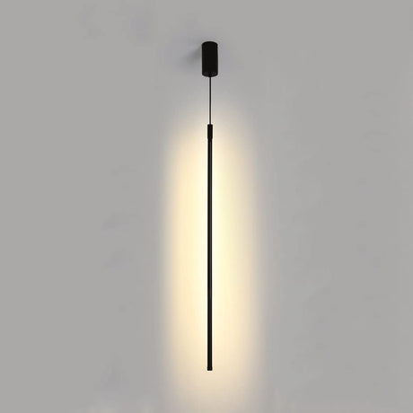 TDC Lights Lamps & Lightings Modern 60cm LED Tube Hanging Pendant Light with Three-Color Adjustable Atmosphere 5W - JA-02