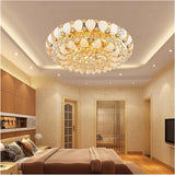 TDC Lights Lamps & Lightings Modern LED Luxury Lustre Crystal Lotus Ceiling Chandelier - LEA-Series