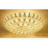 TDC Lights Lamps & Lightings Modern LED Luxury Lustre Crystal Lotus Ceiling Chandelier - LEA-Series